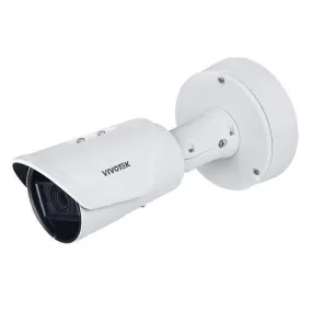 VIVOTEK IB9391-EHTV-V2 S Series 4K AI IP Bullet Camera, WDR Pro, 50m IR, H.265, IP68, White