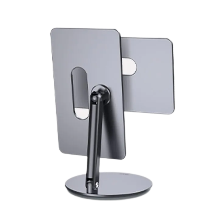 VOKAMO Magnetic iPad Stand 360° Rotating Base Foldable Alloy Tablet Holder Designed For iPad Pro iPad Air