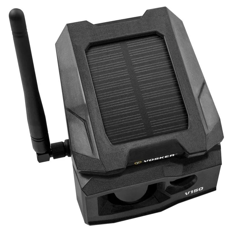 VOSKER® V150 Solar Powered LTE Cellular Outdoor Security Camera | V150