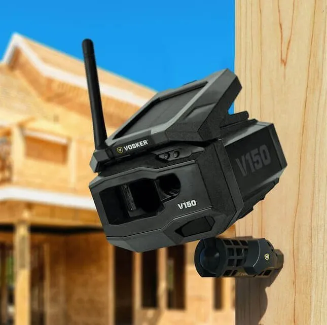 VOSKER® V150 Solar Powered LTE Cellular Outdoor Security Camera | V150