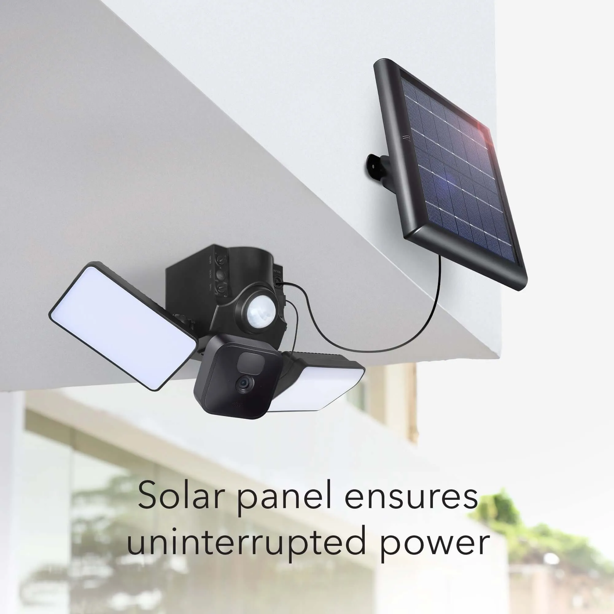 Wasserstein Blink Floodlight & Solar Panel Charger for Blink Outdoor 4 &3 / XT2
