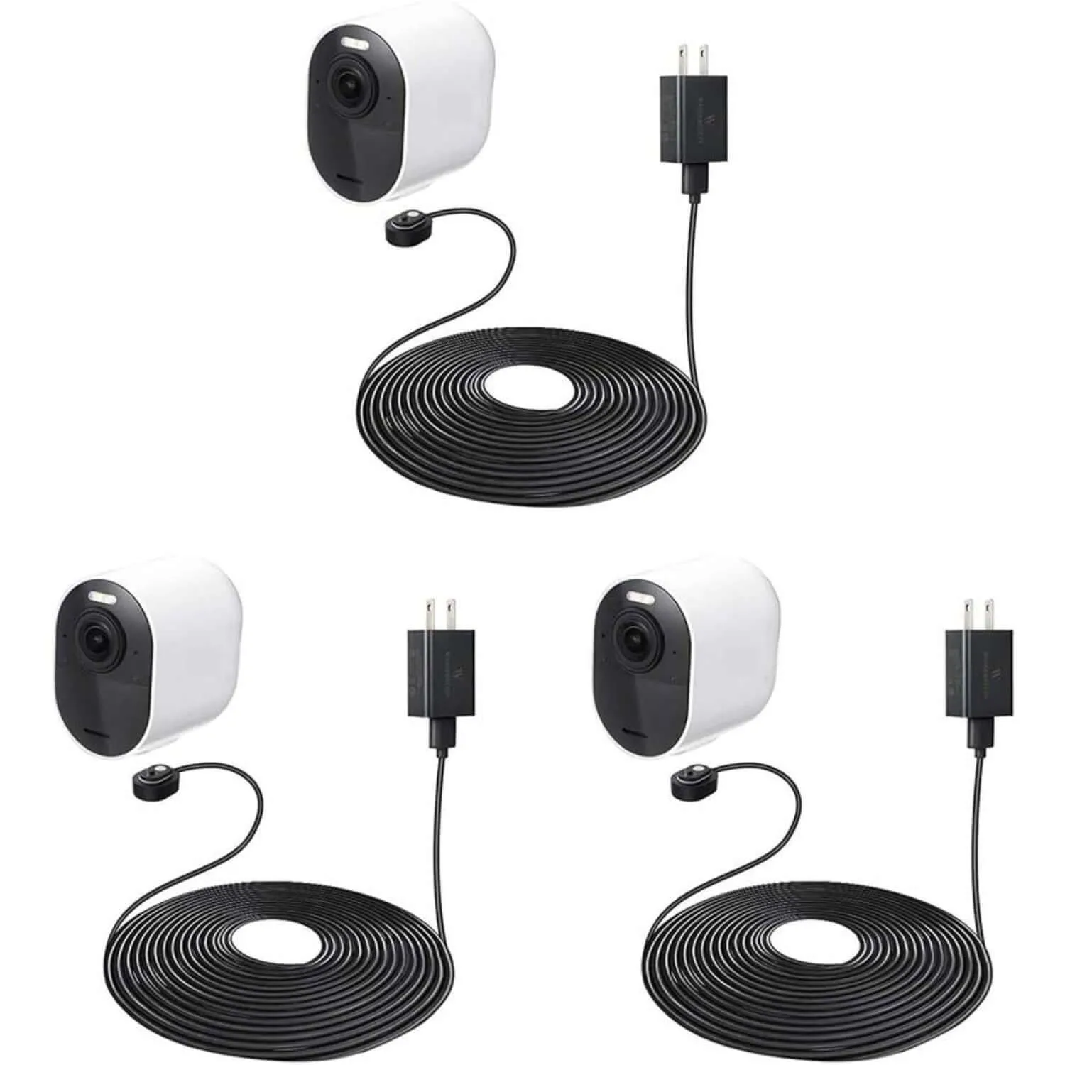 Wasserstein Magnetic Charging Cable for Arlo Ultra / Ultra 2 & Pro 3 / Pro 4| Weatherproof