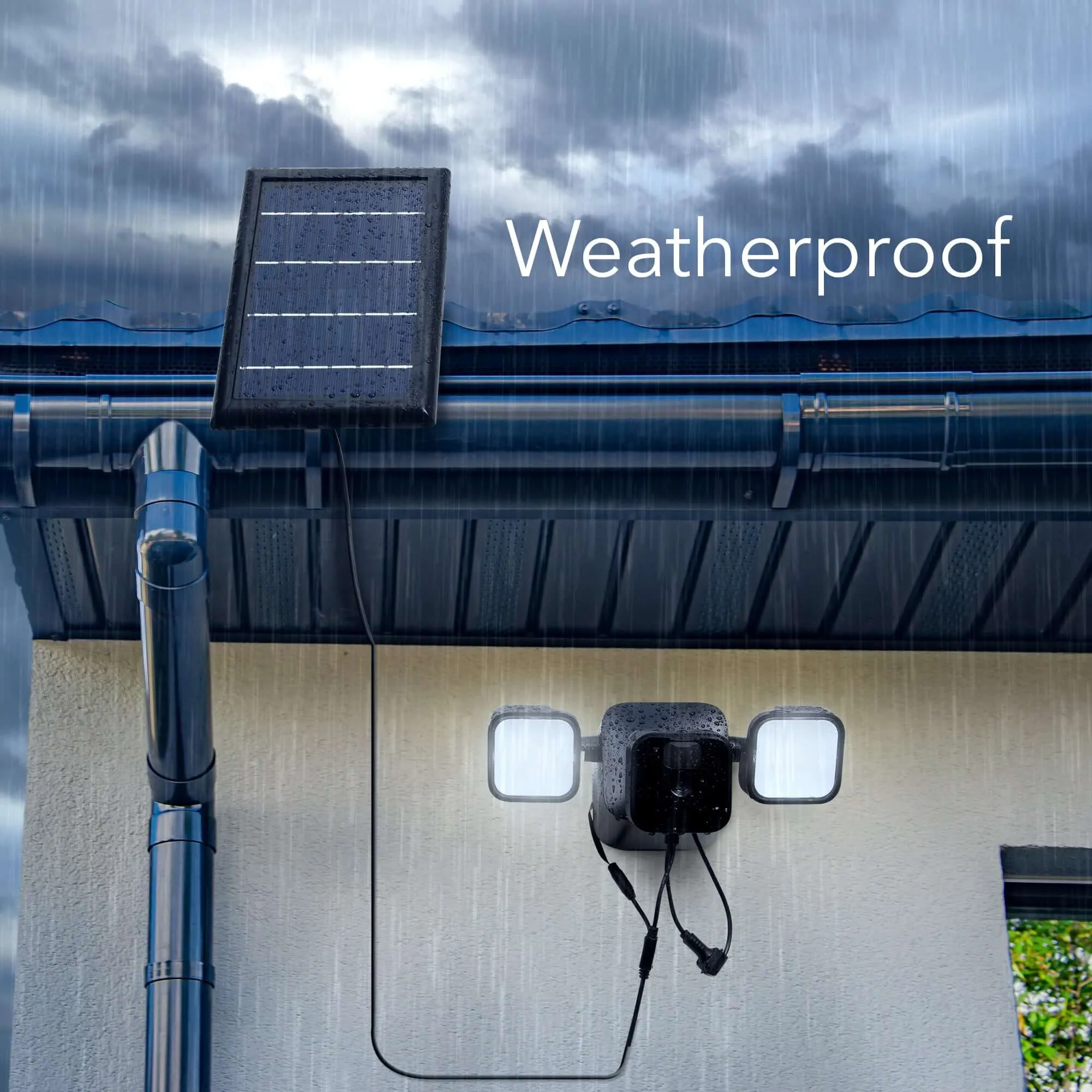 Wasserstein Solar Panel for Blink Floodlight & Outdoor Cam