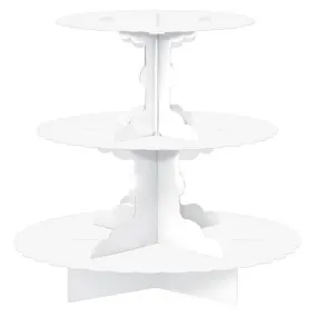White Cup Cake Stand