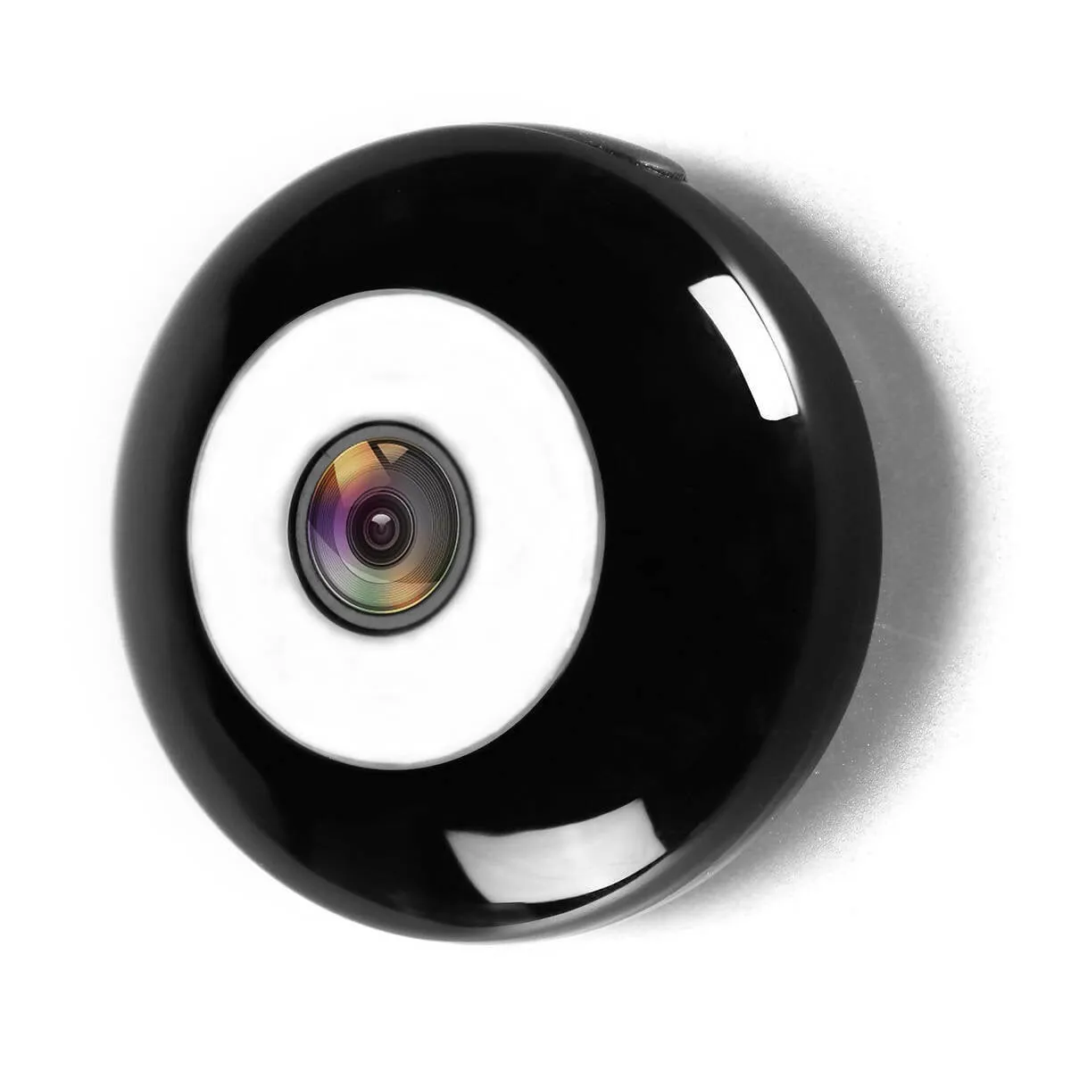 Wi-Fi Wireless Camera Fish Eye 360 Degree HD for Indoor Home Security with Motion Detection and Two-Way Audio