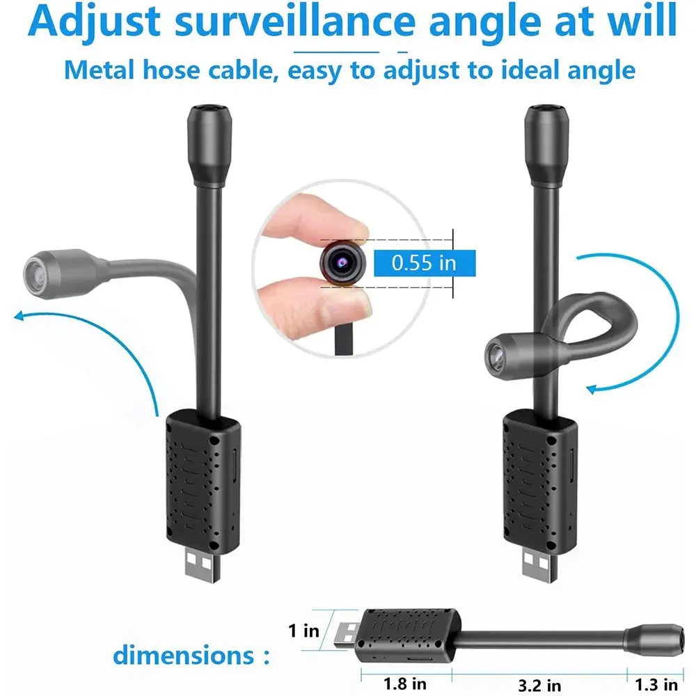 Wifi Mini DIY Camera USB 1080P Camera Motion Detect Home Security -Wifi Mini Camera