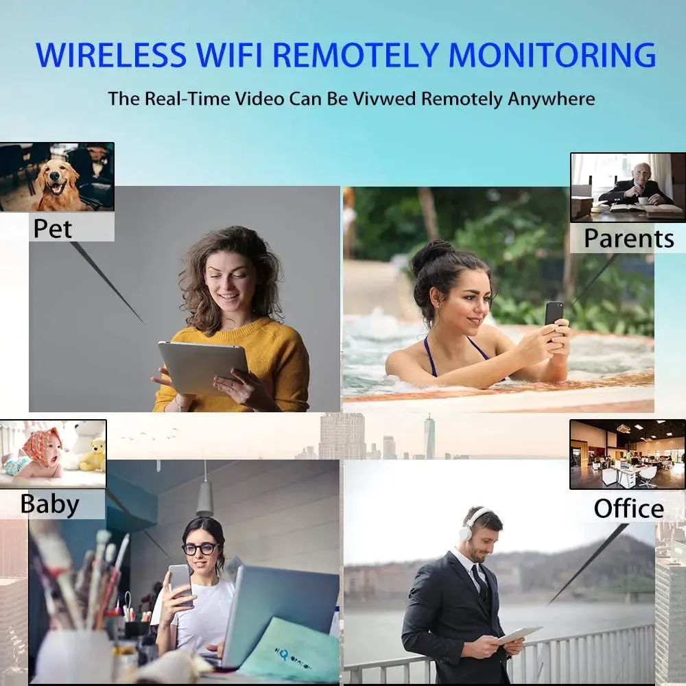 Wifi Mini DIY Camera USB 1080P Camera Motion Detect Home Security -Wifi Mini Camera