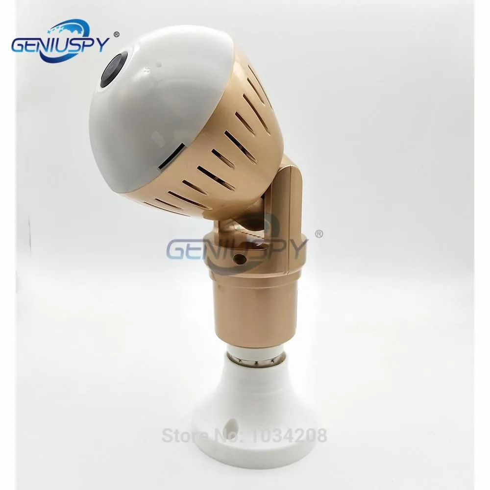 Wifi Panoramic Bulb Hidden Camera