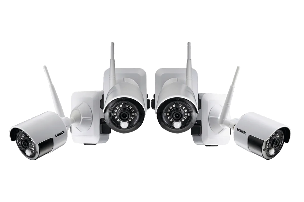 Wire-Free Accessory Camera with Power Pack and 1 USB Receiver (4-pack)