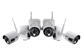Wire-Free Accessory Camera with Power Pack and 1 USB Receiver (4-pack)