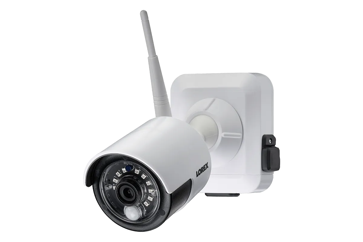 Wire-Free Security Camera with Night Vision and Motion Detection