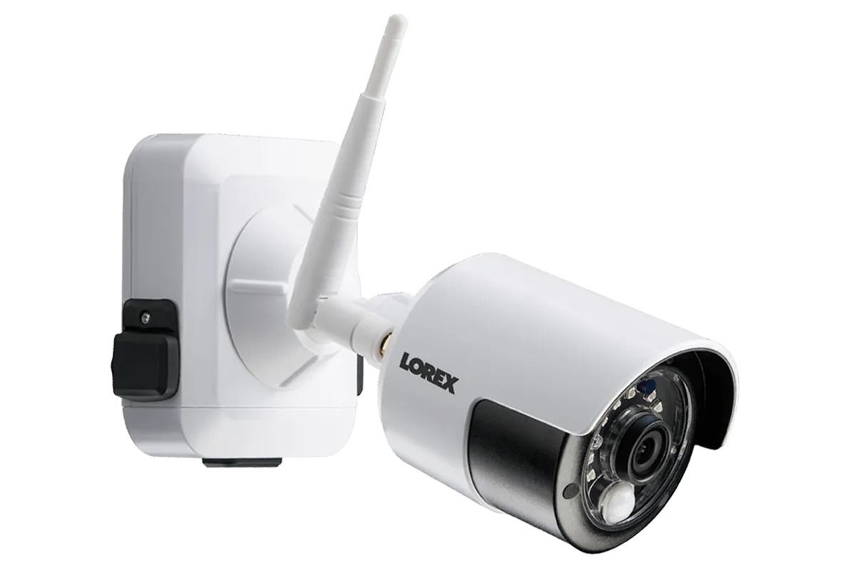 Wire-Free Security Camera with Night Vision and Motion Detection