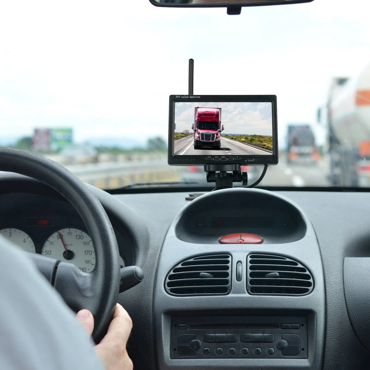 Wireless Backup Camera System Vehicle Rear View Monitor Kit