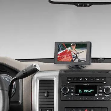 WIRELESS License Plate Backup Camera. 40Ft Range and 4.3inch LCD