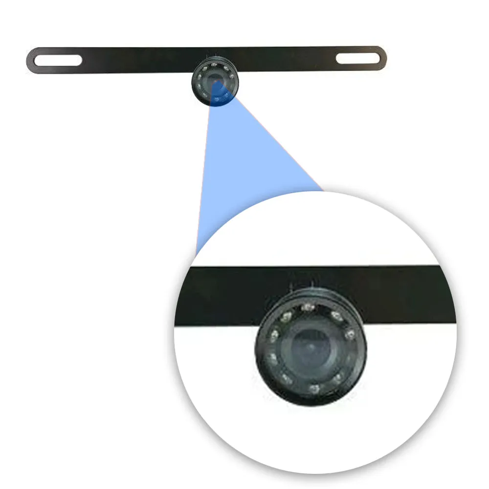 WIRELESS License Plate Backup Camera. 40Ft Range and 4.3inch LCD