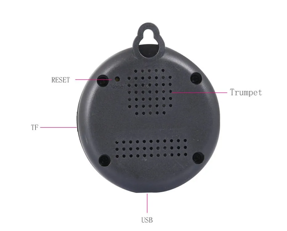 Wireless Mini WiFi Camera 960P (HD, Night, CCTV, Motion, Alarm)