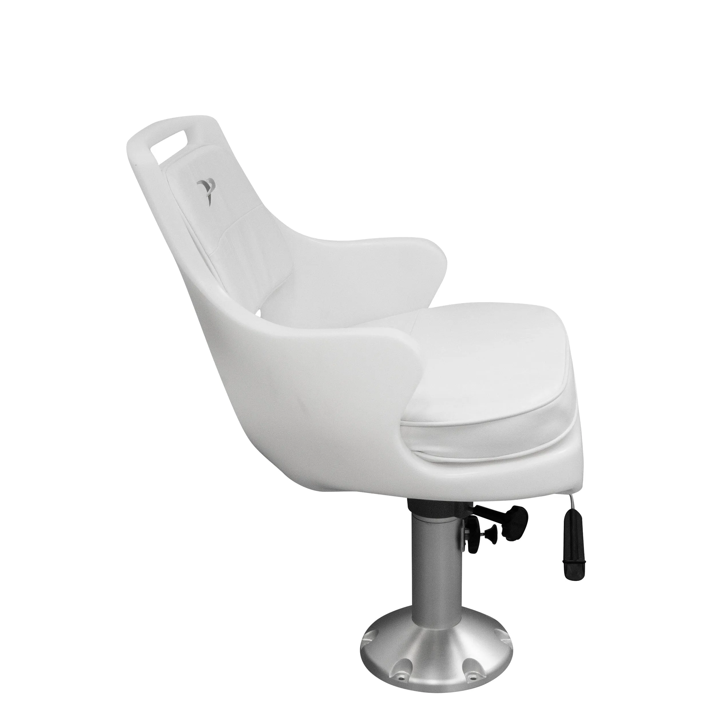 Wise 8WD015-6-710 Standard Pilot Chair & Cushions w/ Adjustable Pedestal & Seat Slide Mount