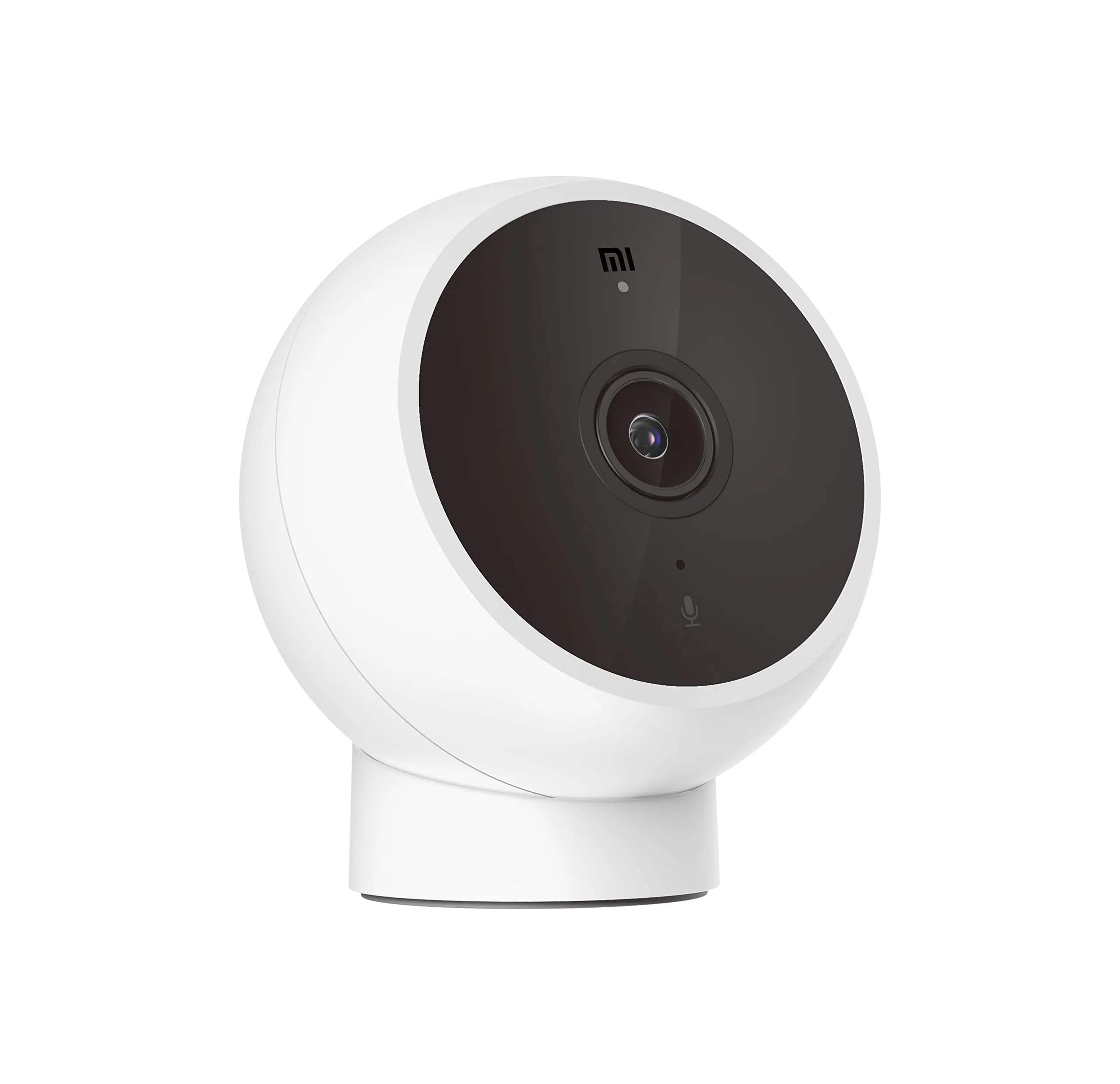 Xiaomi Mi Camera 2K Magnetic Mount, Ultra Clear 2k Image Quality, Infrared Night Vision, Two-Way Voice Calls, Motion Detection, Smart Voice Control, White