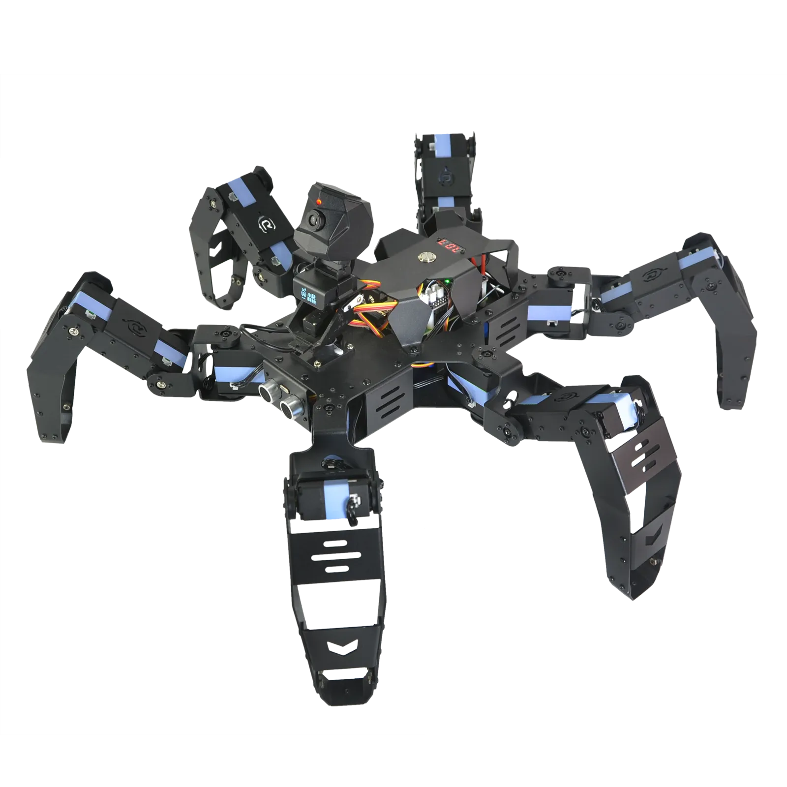 XR-R1 Artificial Intelligence Hexapod Bionic Robot Kit for Raspberry Pi 4B programming