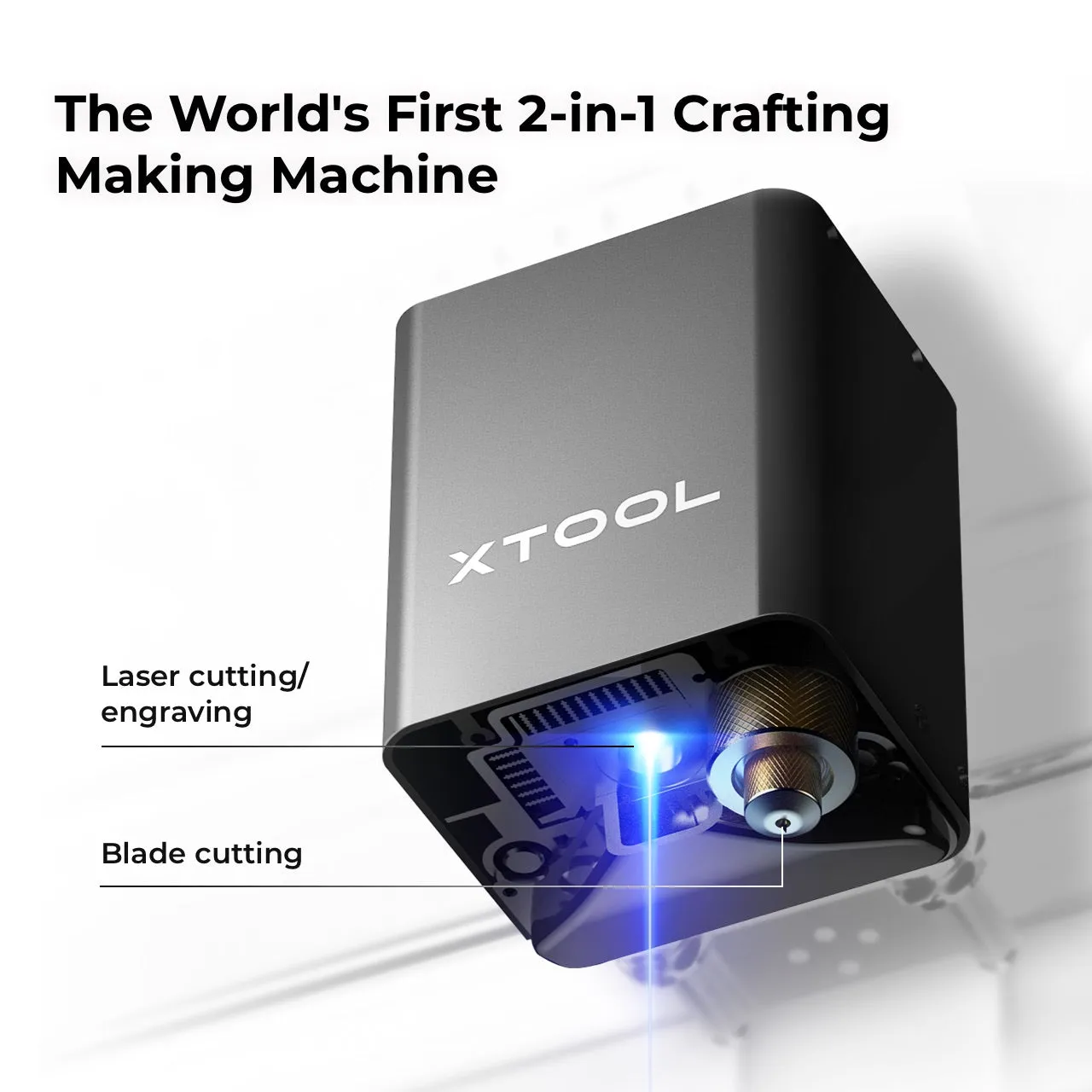 xTool M1: Hybrid Laser & Blade Cutting Machine