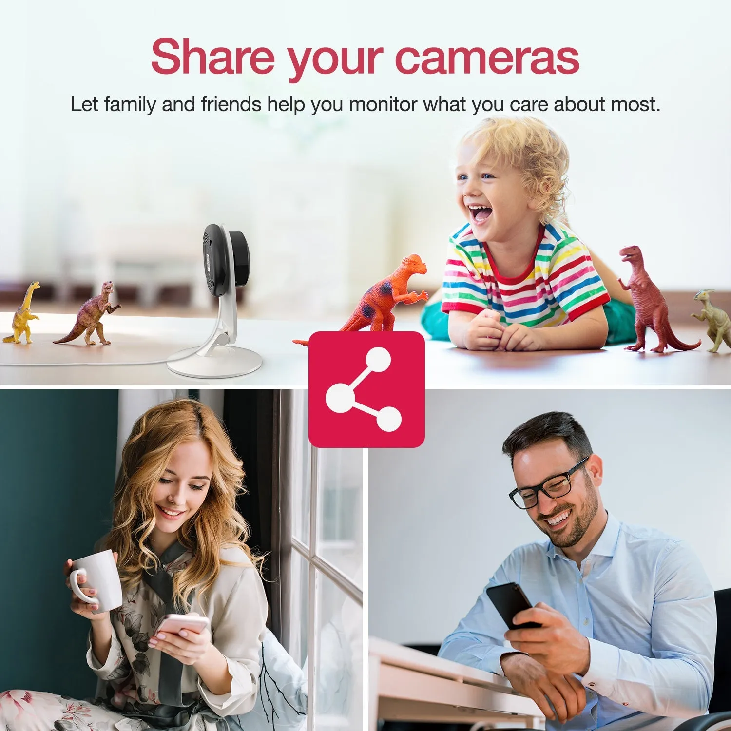Yi 1080P Smart Home Camera Indoor Ai Menselijk/Hond Kat Huisdier Wifi Security Camera Surveillance System Met Night vision Activiteit Zone