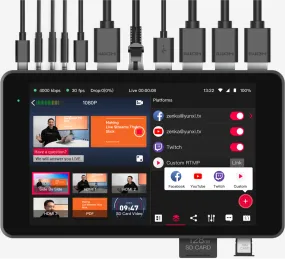 YoloLiv YoloBox Pro Portable Multi-Camera Live Streaming Device