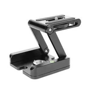 Z Flex Tilt Tripod Head Camera Holder Aluminum Folding Quick Release Plate Stand Mount Spirit Level Stabilizer For Camera Phone