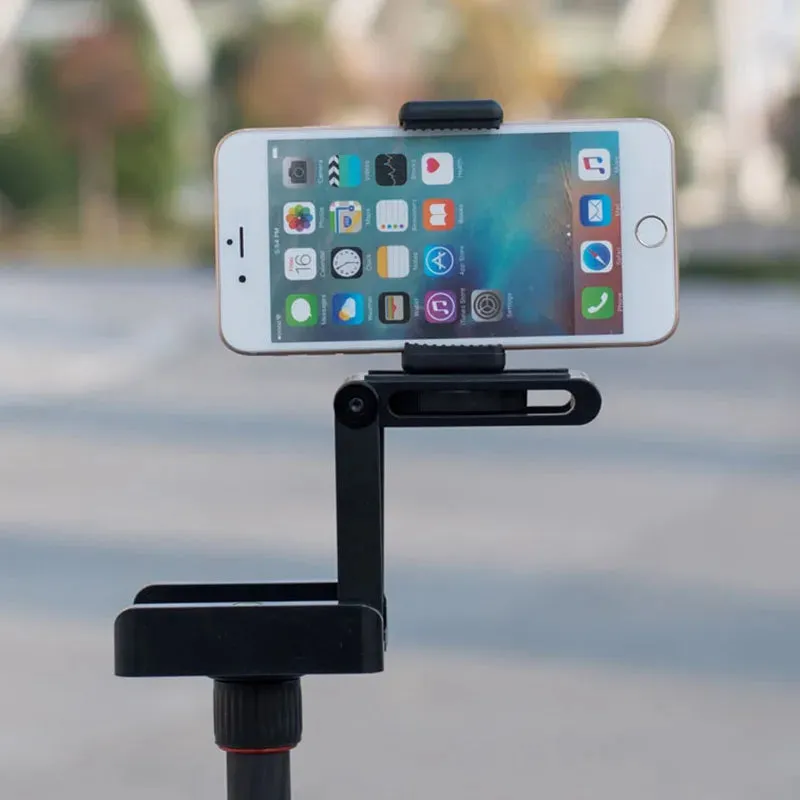 Z Flex Tilt Tripod Head Camera Holder Aluminum Folding Quick Release Plate Stand Mount Spirit Level Stabilizer For Camera Phone