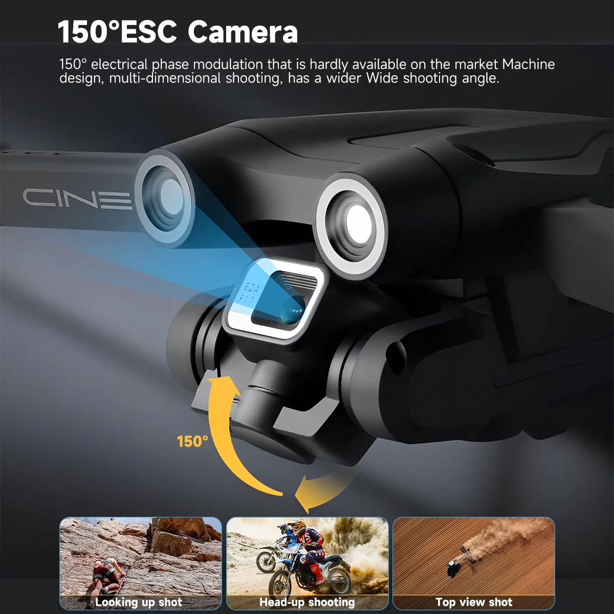 Z908 Drone 4K HD Camera Optical Flow Localization 3-sided Obstacle Avoidance